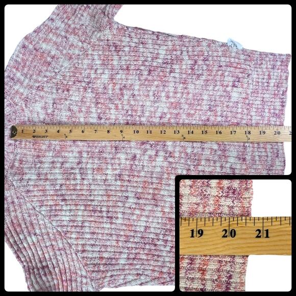 Time and Tru Relaxed Boyfriend Cardigan Textured Rib Knit Sweater Small (4-6) - Picture 10 of 13